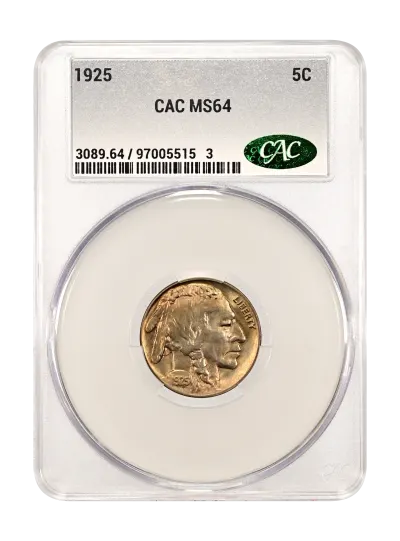 CAC Grading Coin Obverse