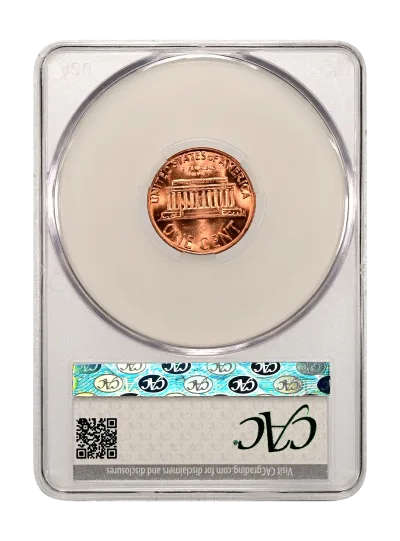 CAC Grading Coin Reverse