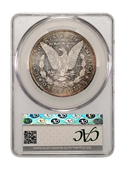 CAC Grading Coin Reverse