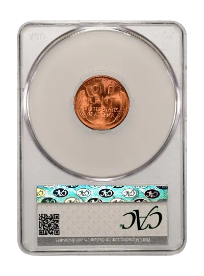 CAC Grading Coin Reverse