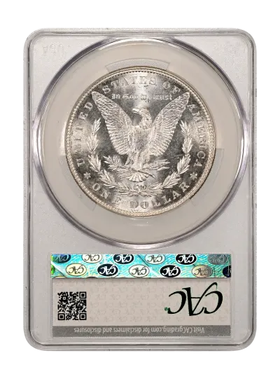 CAC Grading Coin Reverse