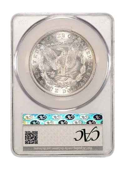 CAC Grading Coin Reverse