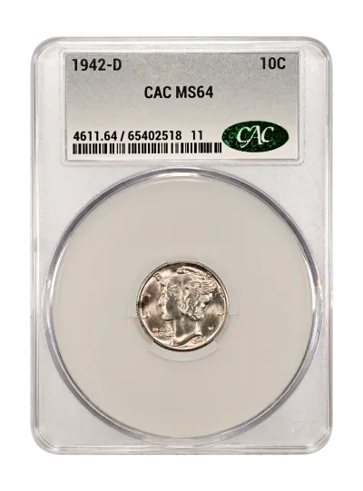 CAC Grading Coin Obverse