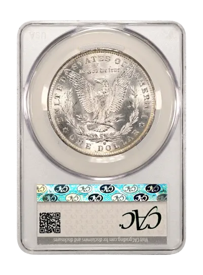 CAC Grading Coin Reverse