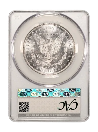CAC Grading Coin Reverse
