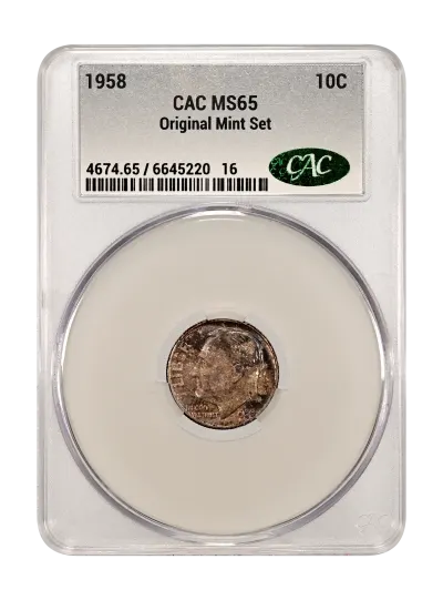 CAC Grading Coin Obverse