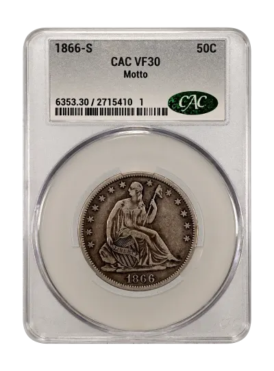 CAC Grading Coin Obverse