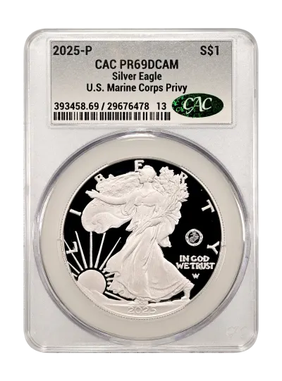 CAC Grading Coin Obverse