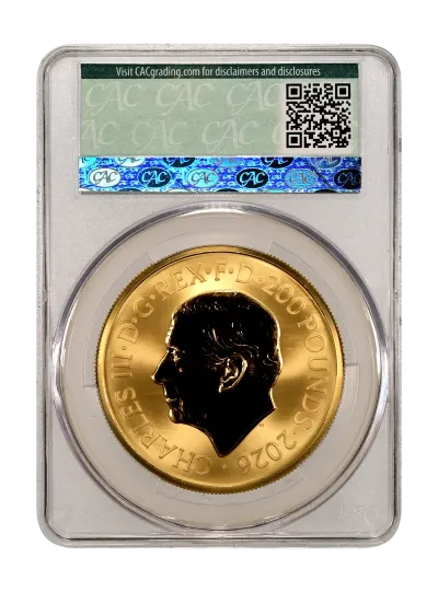 CAC Grading Coin Reverse