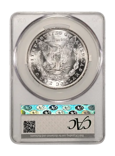 CAC Grading Coin Reverse