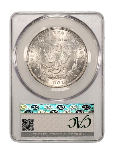 CAC Grading Coin Reverse