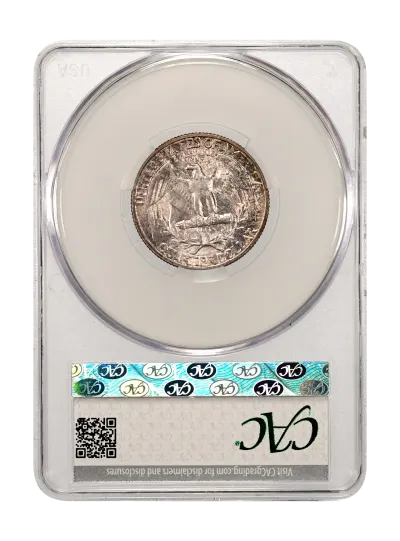 CAC Grading Coin Reverse