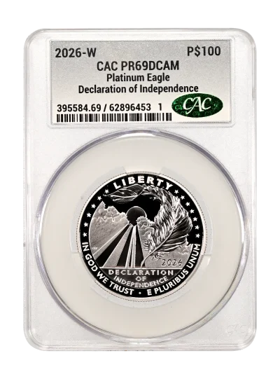 CAC Grading Coin Obverse
