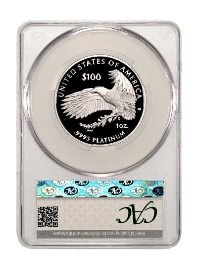 CAC Grading Coin Reverse