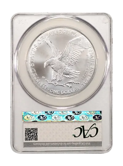CAC Grading Coin Reverse