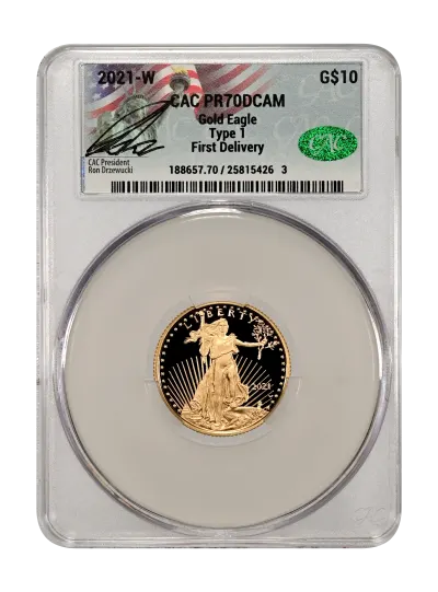 CAC Grading Coin Obverse