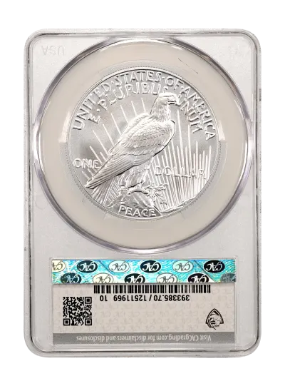 CAC Grading Coin Reverse