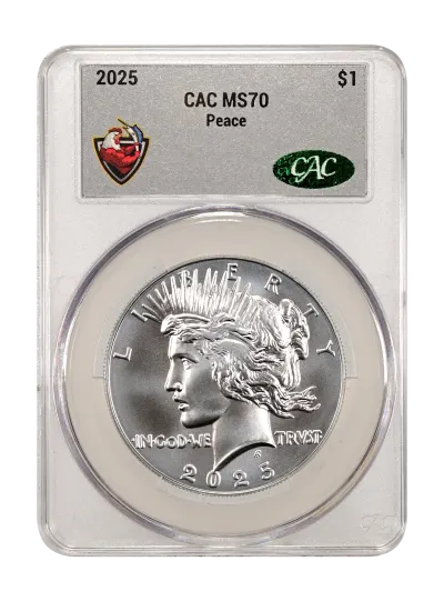 CAC Grading Coin Obverse