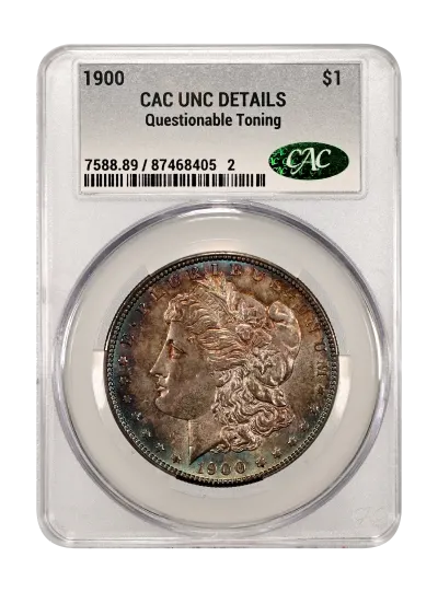 CAC Grading Coin Obverse