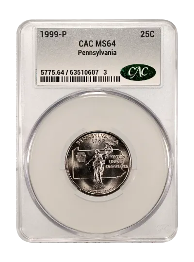 CAC Grading Coin Obverse