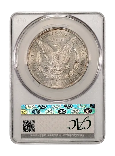 CAC Grading Coin Reverse