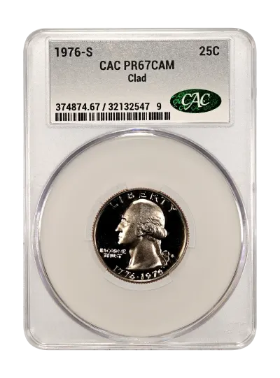 CAC Grading Coin Obverse