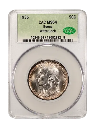 CAC Grading Coin Obverse