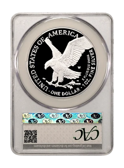 CAC Grading Coin Reverse
