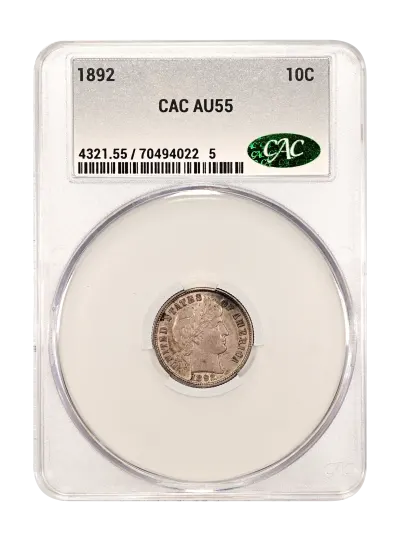 CAC Grading Coin Obverse