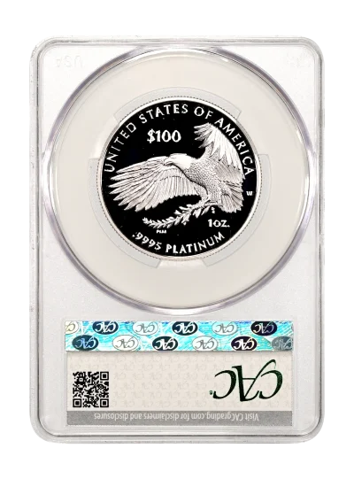 CAC Grading Coin Reverse