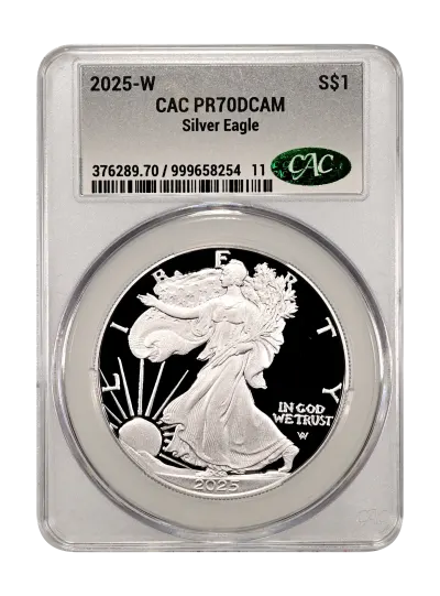 CAC Grading Coin Obverse