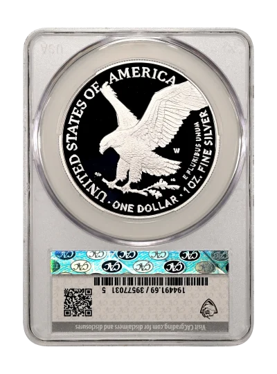 CAC Grading Coin Reverse