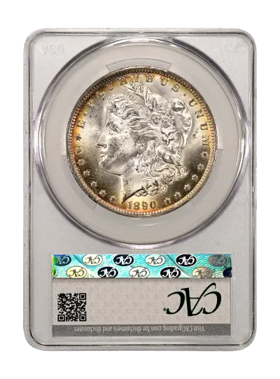 CAC Grading Coin Reverse