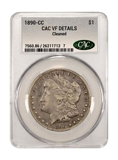 CAC Grading Coin Obverse