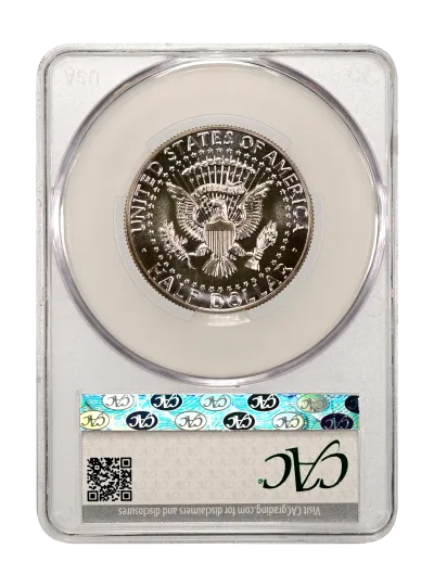 CAC Grading Coin Reverse