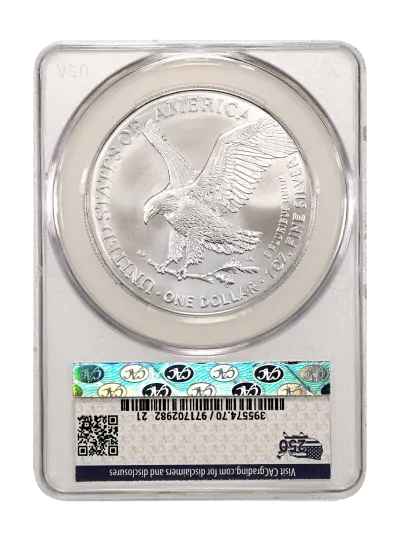 CAC Grading Coin Reverse