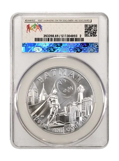 CAC Grading Coin Reverse