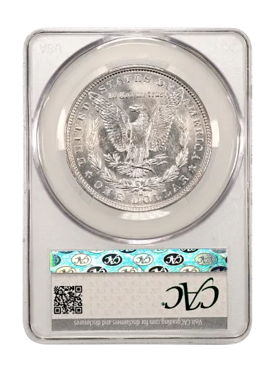 CAC Grading Coin Reverse