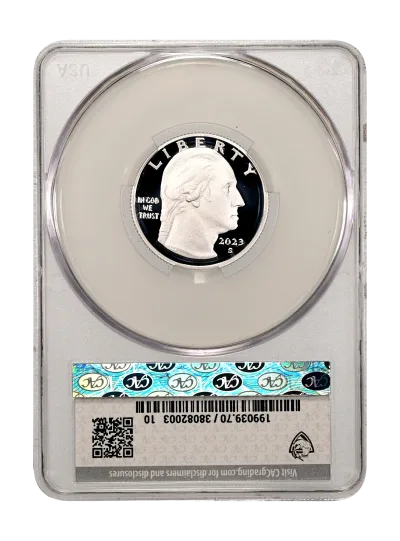 CAC Grading Coin Reverse