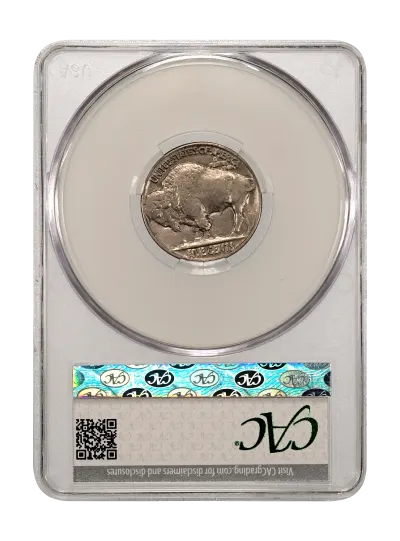 CAC Grading Coin Reverse