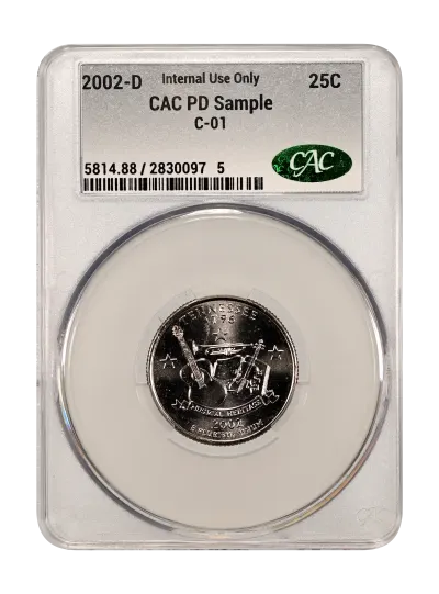 CAC Grading Coin Obverse