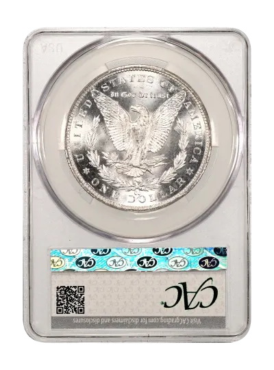 CAC Grading Coin Reverse