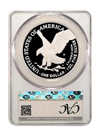 CAC Grading Coin Reverse