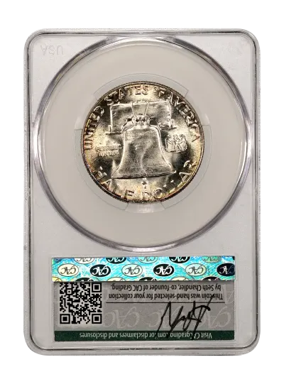 CAC Grading Coin Reverse