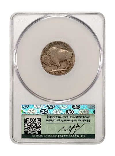 CAC Grading Coin Reverse