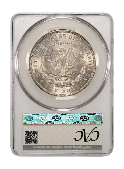 CAC Grading Coin Reverse