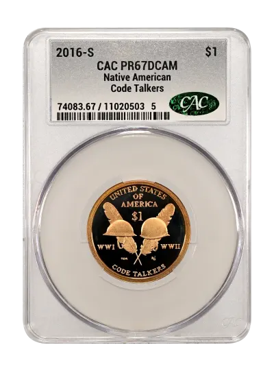 CAC Grading Coin Obverse