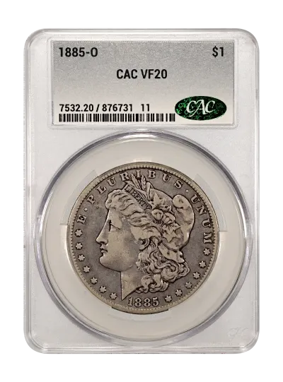 CAC Grading Coin Obverse