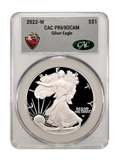 CAC Grading Coin Obverse