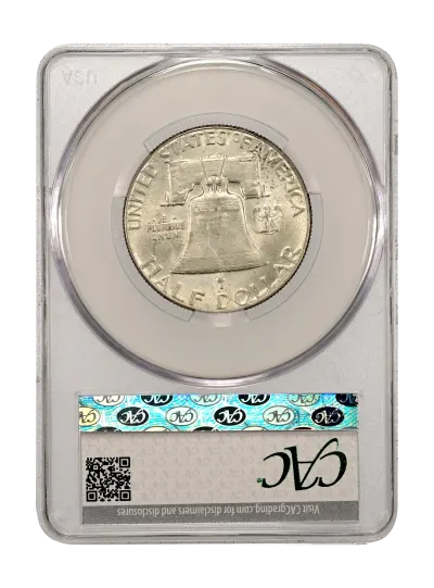 CAC Grading Coin Reverse